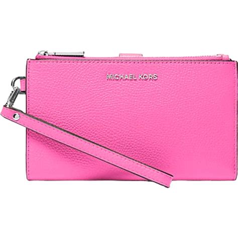 michael kors adele smartphone wallet|Michael Kors wristlet phone wallet.